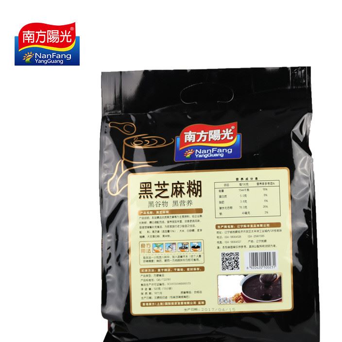 南方陽光黑芝麻糊520g芝麻糊520克