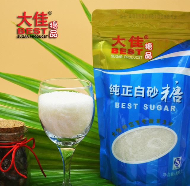 白砂糖400g裝 食品級(jí)西點(diǎn)調(diào)味品輔烘焙原料超市零售小袋食用白糖