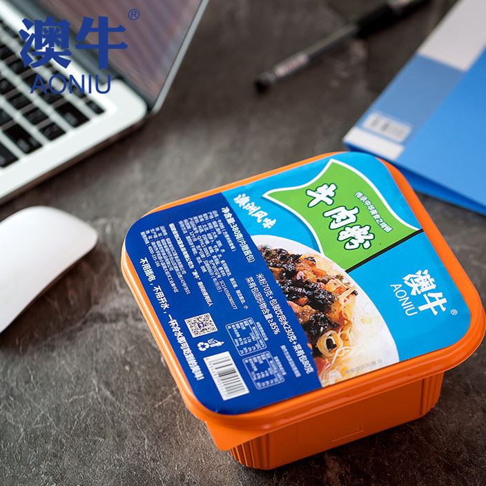 澳牛紅燒牛肉粉 380g 即食 自熱粉 速食方便米粉 一件代發(fā)