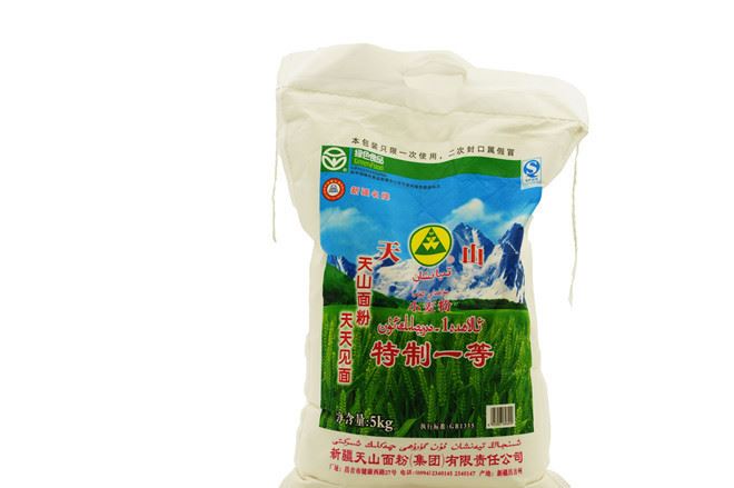 新疆天山面粉特一粉 小麥5KG 10斤/袋拉面 超內(nèi)蒙古河套面粉包郵