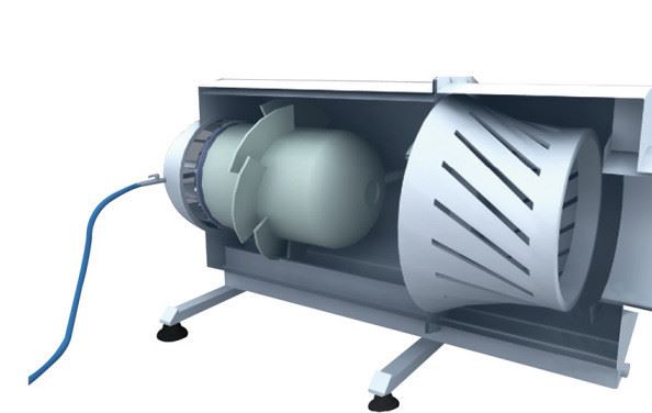 KCS-260D型礦用濕式除塵風機免清洗免維護除塵效率&ge;98%