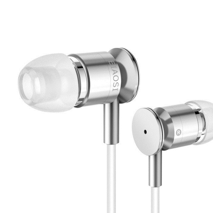 EIAOSI/伊奧思 X6重低音入耳式耳機(jī)電腦手機(jī)通用耳塞金屬耳機(jī)