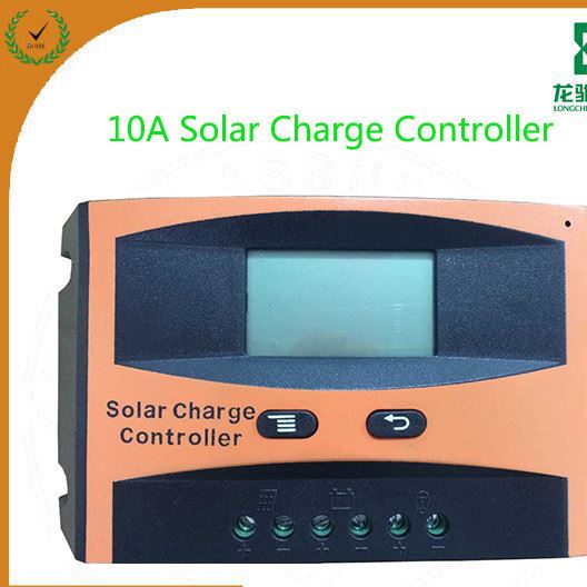 新款10A液晶屏控制器 12v/24v自適應 過充過放 過載 短路保護
