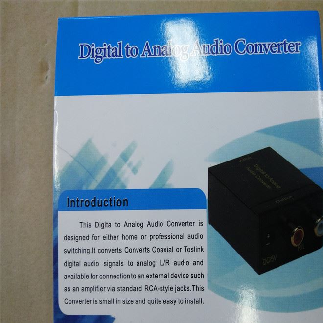 數字模擬音頻轉換器,Digital to Analog Audio Converter