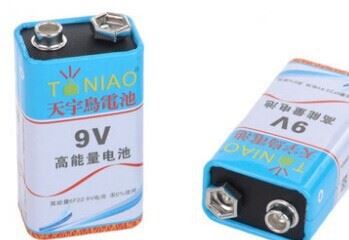 9V電池 萬(wàn)用表遙控器電池9伏方塊電池話筒麥克風(fēng)測(cè)試儀器電池6F22