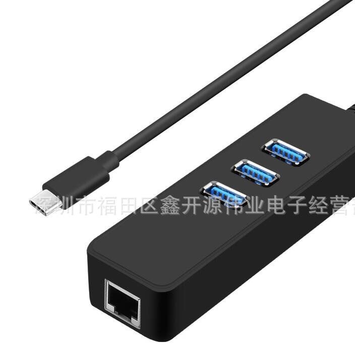 USB 3.1 Type C轉(zhuǎn)RJ45網(wǎng)絡(luò)適配器千兆網(wǎng)卡MAC OS win 10設(shè)備免驅(qū)