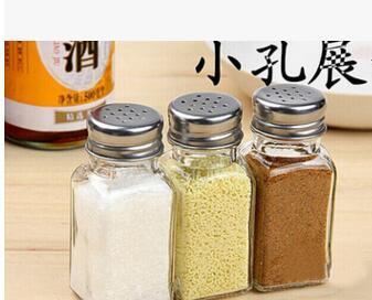 無鉛透明玻璃調味瓶廚房用品賓館酒店用具味精胡椒鹽儲藏容器批發