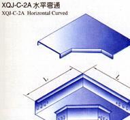 水平彎通 下彎通 鍍鋅電纜橋架線槽 金屬弱電橋架 廠家直銷