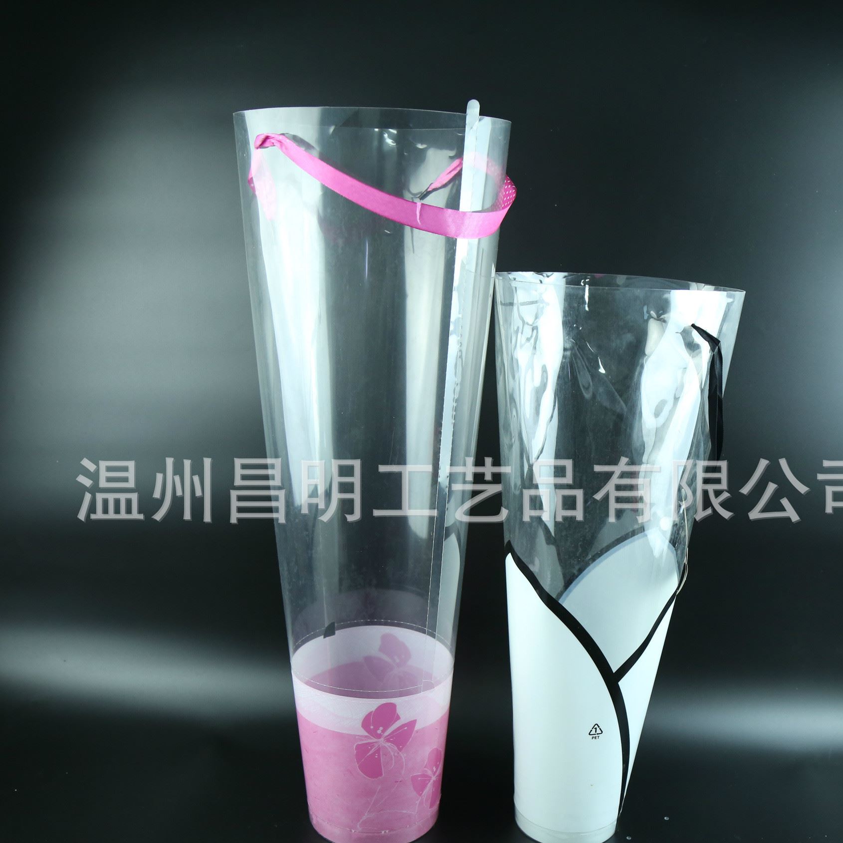 生產 PVC花桶PVC套管 環保PET圓筒套管 圓桶 可定制