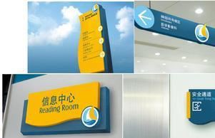 上海不銹鋼導視牌設計制作廠家