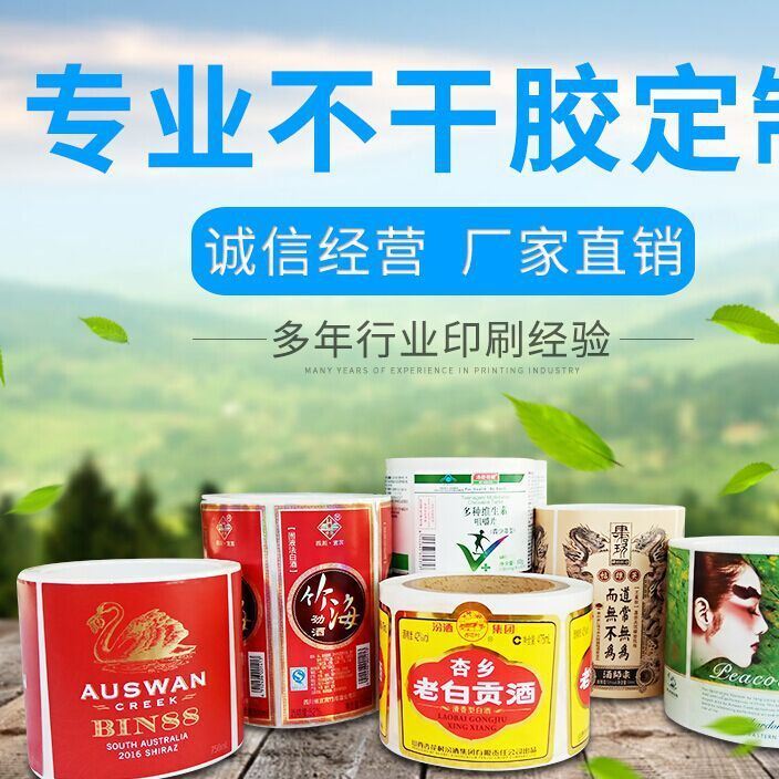 定做不干膠標(biāo)簽印刷 透明logo貼紙 pvc標(biāo)貼水果價(jià)格商標(biāo)不干膠