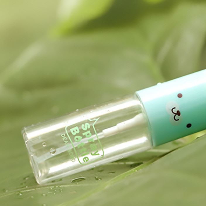 可愛卡通35ML噴霧瓶 超細(xì)霧分裝圓柱空PET塑料瓶補(bǔ)水化妝工具批發(fā)