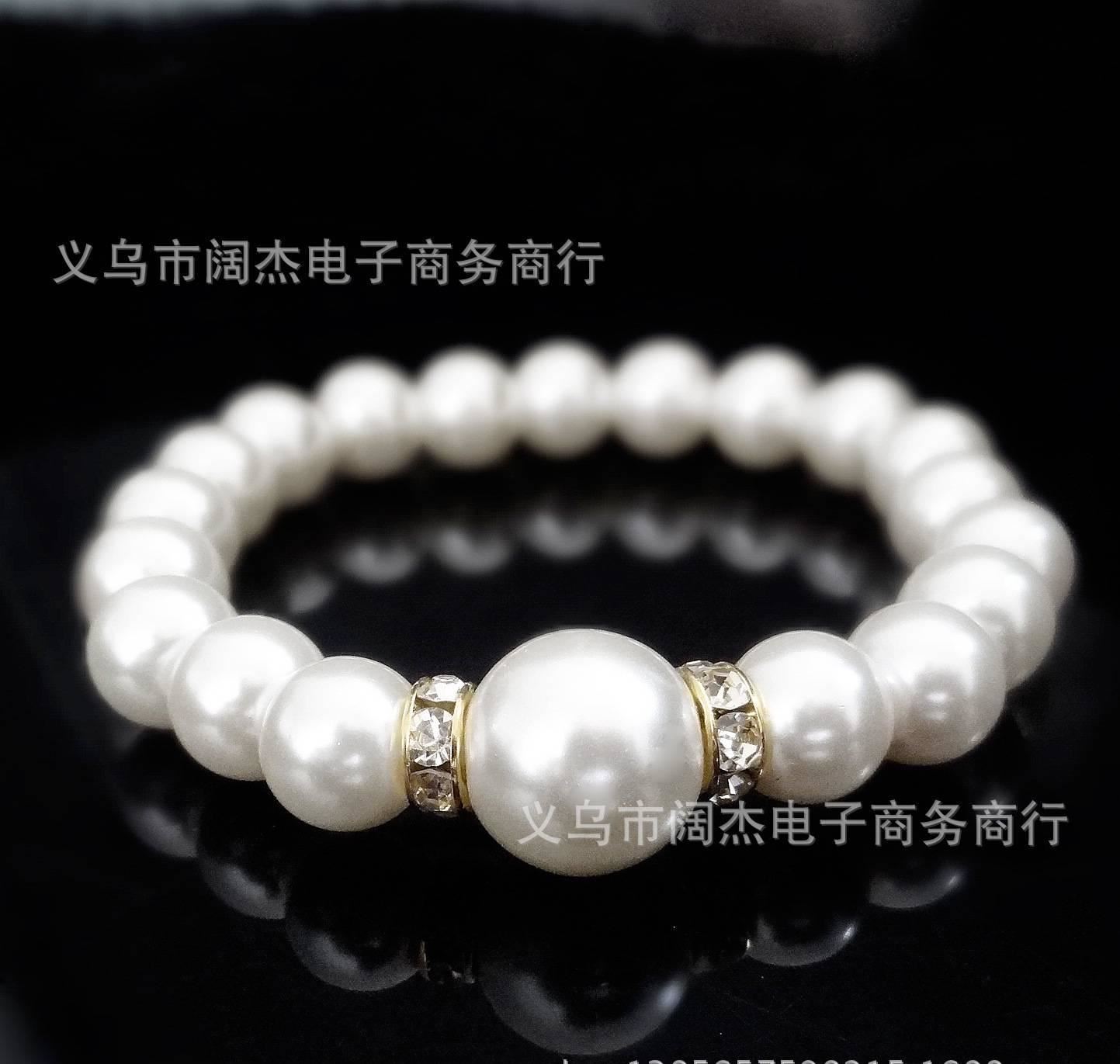 韓式小飾品新娘珍珠手鏈婚紗禮服配飾結婚時尚手飾批發