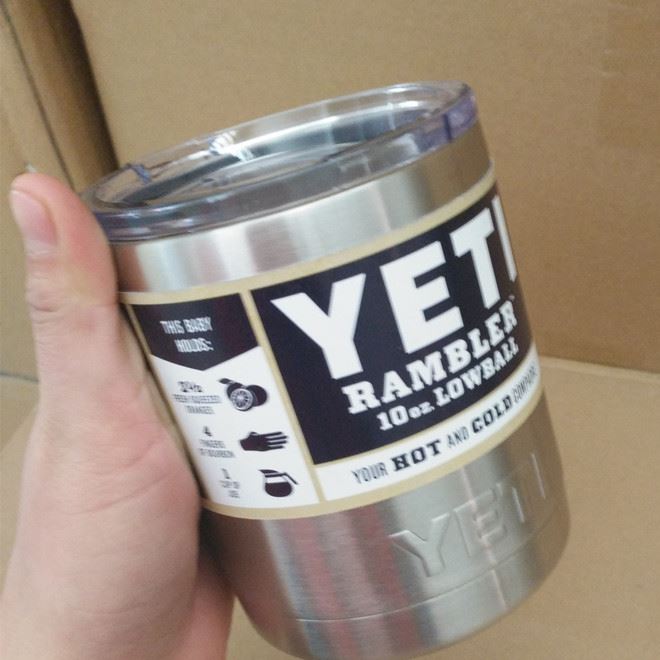 爆款 yeti杯 304不銹鋼真空保溫杯10oz 可樂罐 冰桶 廠家直銷
