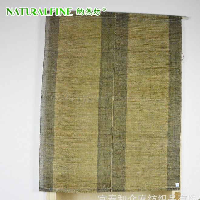 廠家批發家用防蚊蟲門簾 苧麻手工門簾掛簾 日韓風格全手工門簾