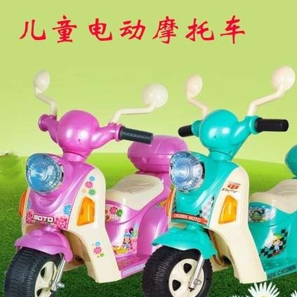 群興7397兒童電動摩托車 寶寶電動機(jī)智警車 可坐小孩