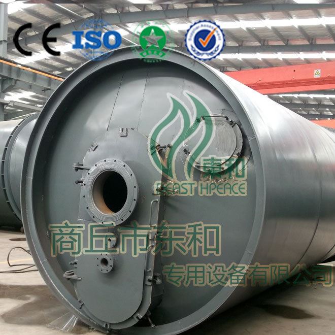 供應WJ-6日處理5-6噸小型廢塑料廢輪胎廢橡膠煉油設備煉油設備