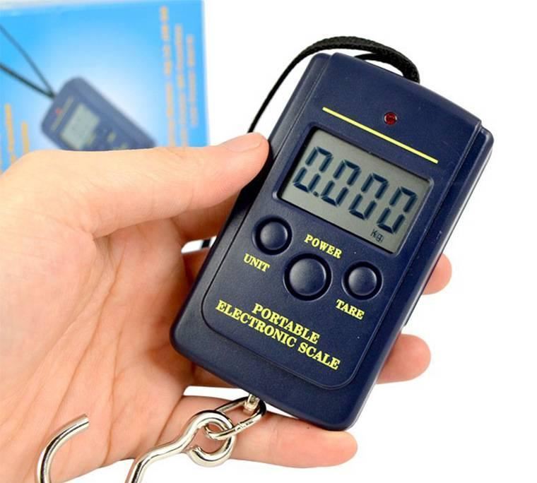 迷你手提電子稱便攜式手提秤40kg稱重電子秤高精度快遞稱彈簧秤