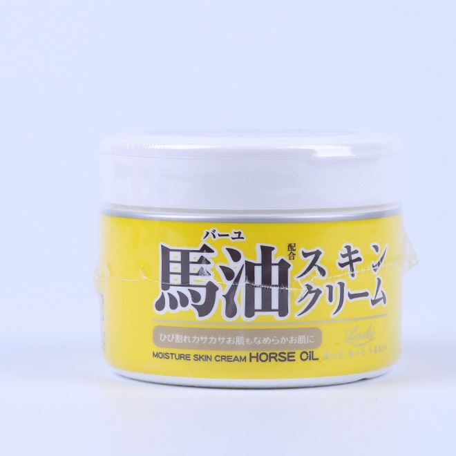 批发日本马油原装北海道loshi马油膏保湿滋养马油