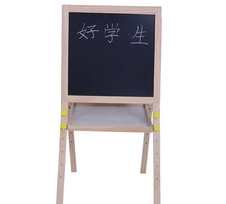 廠家直銷木制畫板 兒童多功能學(xué)習(xí)寫字畫板 雙面帶磁性寫字板批發(fā)