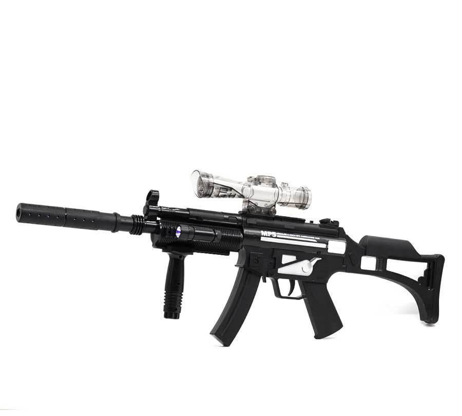 玩具 MP5特大號電動連射水彈 炫酷黑加強(qiáng)版彈倉