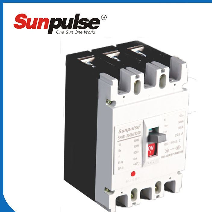 圣普電氣 塑料外殼式斷路器SPM1-250M/3300 塑殼斷路器 廠家直銷