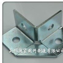 生產(chǎn)抗震支架配件 兩孔角碼 四孔八角 底座 鉸鏈接 塑翼螺母