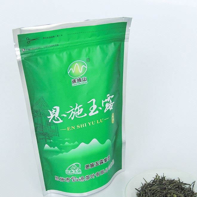 廠家直銷綠茶恩施富硒有機茶恩施玉露富硒茶葉有機綠茶100g