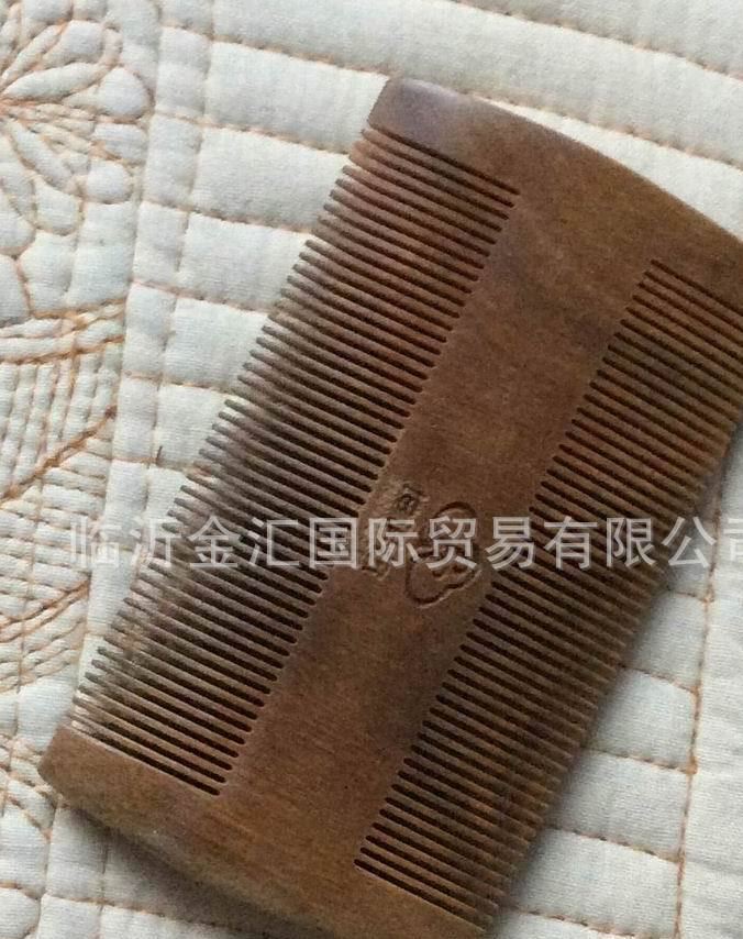 供應 高品質 天然綠檀木篦子 篦箕 木梳篦 蓖子 密齒 可混批