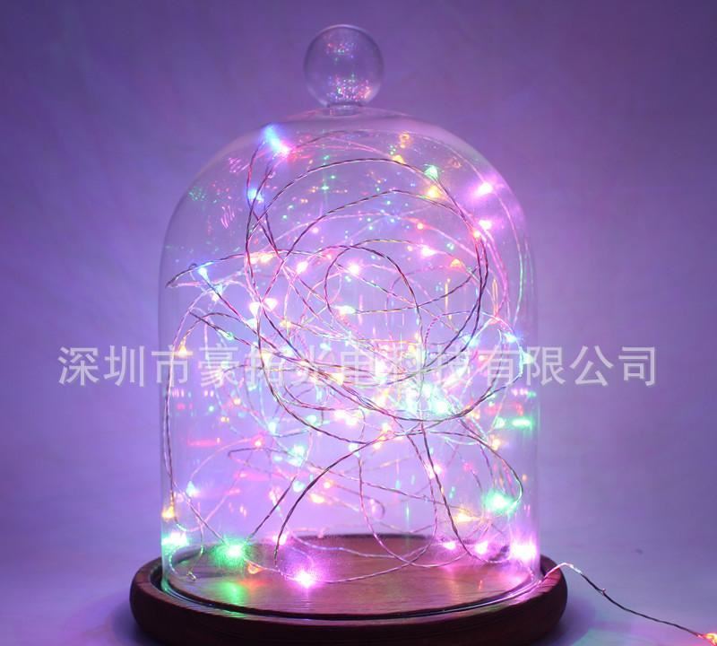 七彩創意房間小彩燈閃燈串燈滿天星星燈led銅線布置裝飾防水USB
