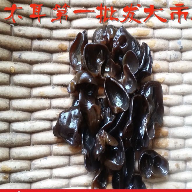 批發(fā)東北特產(chǎn)無筋黑木耳，干木耳黑厚原產(chǎn)地批發(fā)，小碗兒兩件包郵