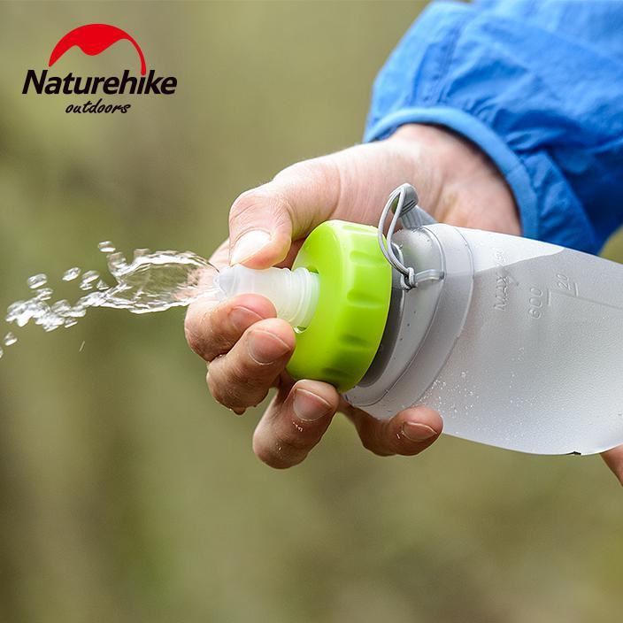 NH硅胶水杯折叠水壶 户外运动大容量便携软水袋骑行登山饮水水壶