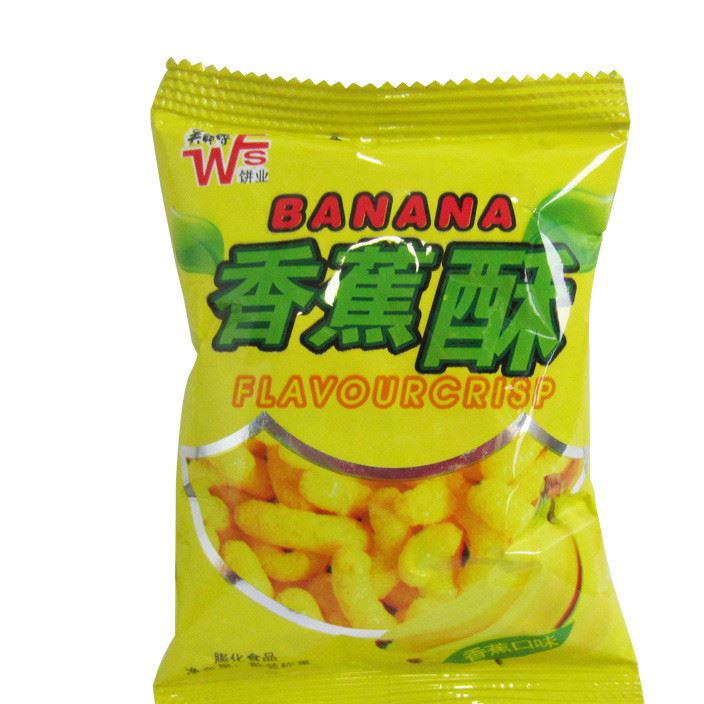 新品推荐 吴师傅香蕉酥 香酥可口 6斤批发