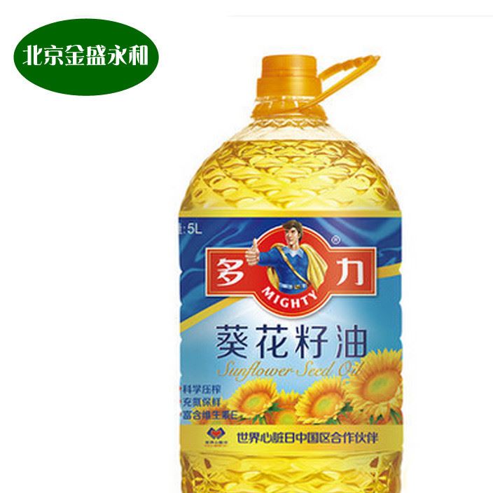 多力 (104)多力葵花油5L/桶 葵花籽食用油5L/桶 葵花籽油 批發(fā)