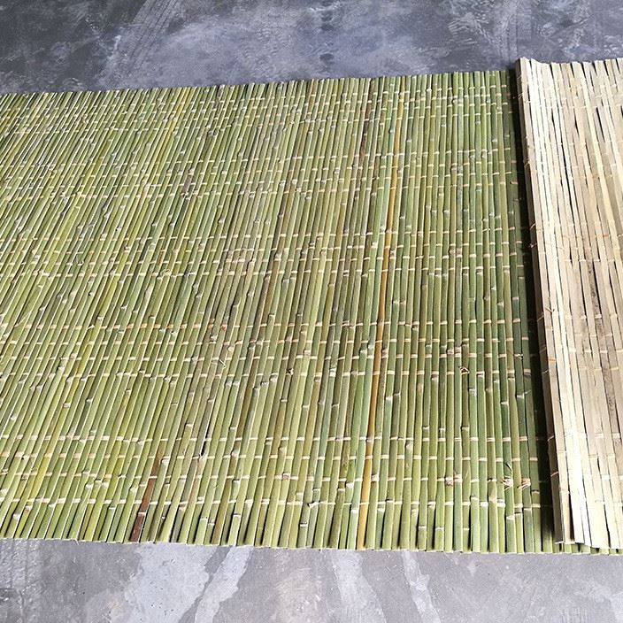 草簾子窗簾竹片 廠家直銷家居客廳竹簾 拉菲草綠色環保竹簾竹條