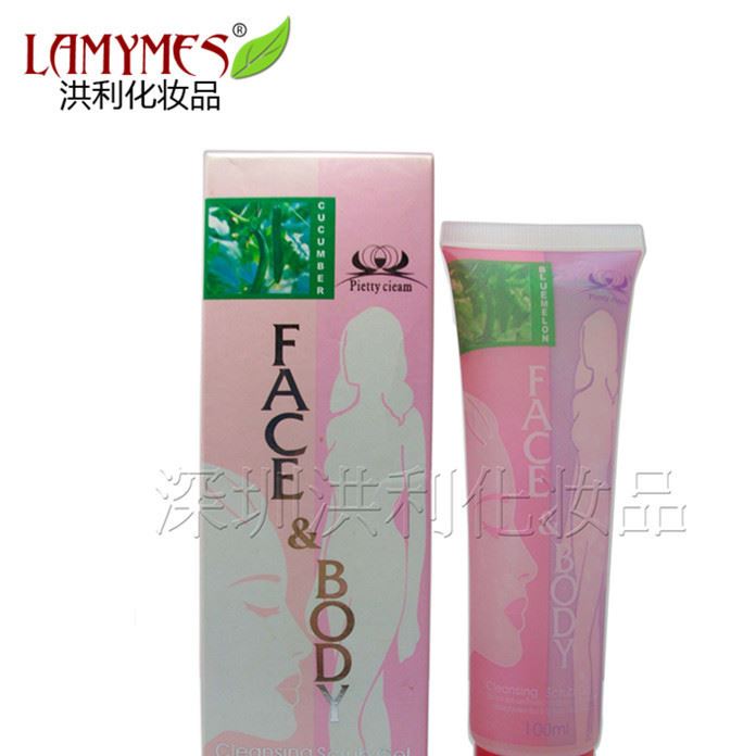 pietty cieam磨砂凝膠深層清潔清油脂凝膠磨砂去死皮啫喱素