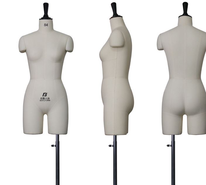 北服人臺女半身立體帶腿人臺服裝打版人臺服裝公仔模特展示道具