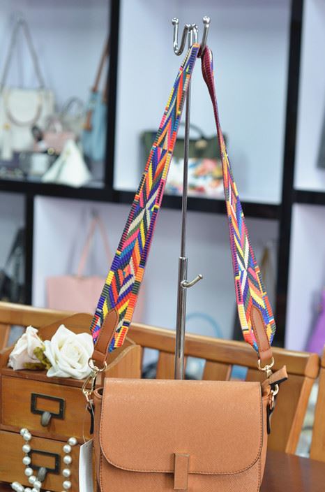 包帶肩帶斜挎包肩帶寬包帶配件撞色女士尼龍單肩包帶子