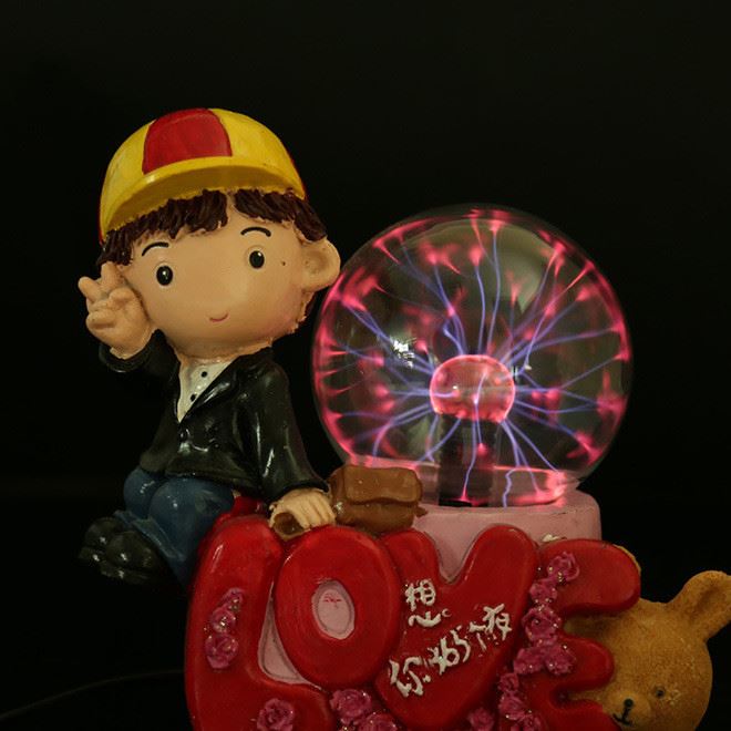 靜電感應球 新奇特工藝品造型光電魔燈 神奇等離子靜電魔球