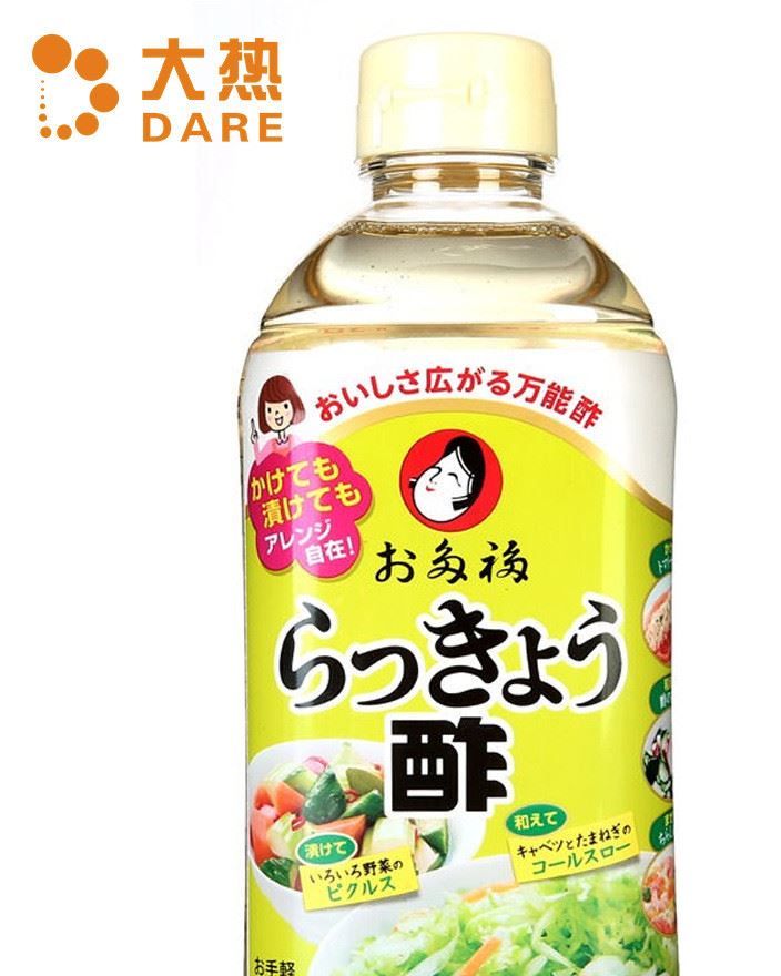 日本多福多用途醋涼拌醋甜醋米醋釀造醋白醋壽司醋500ml