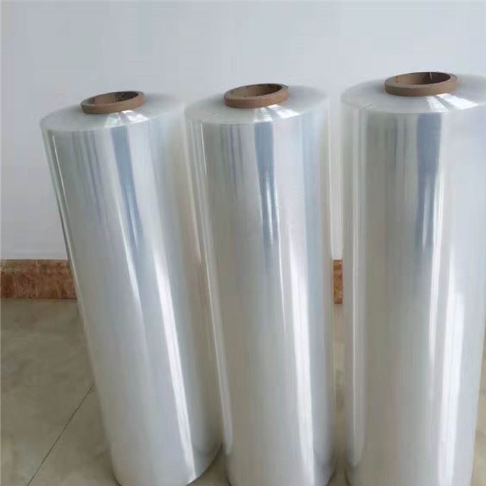 定制PE拉伸膜 塑料打包纏繞薄膜 自粘透明工業用纏繞膜