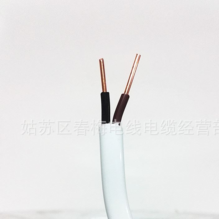 家裝BVVB21.5 硬芯護(hù)套線 國標(biāo)1.5平方昆山長江 國標(biāo)包檢測 批發(fā)