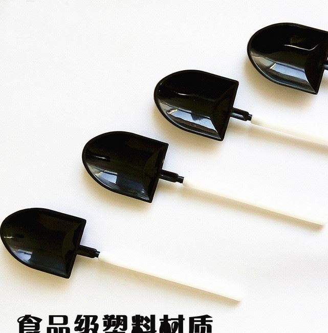 冰淇淋勺食品級一次性塑料勺可愛創意小鏟/布丁勺/果凍勺/蛋糕勺