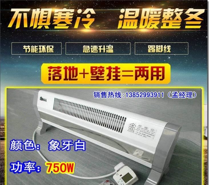 廠家直供 踢腳線取暖器 家用踢腳線式電取暖器 壁掛式電暖器可定