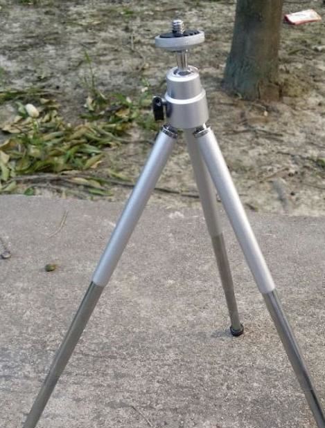 銅管三腳架3節(jié) 相機(jī)手機(jī)架 釣魚(yú)燈三節(jié)支架 口袋三腳架上虞廠家