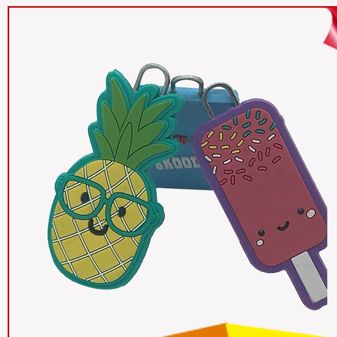 廠家直銷雙面塑料拉片 旅行箱包套裝滴塑PVC軟膠環保拉頭