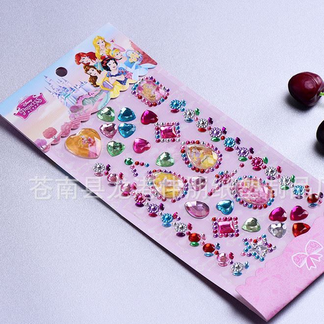 廠家亞克力汽車鉆貼紙手機貼 汽車貼紙鉆水鉆石貼 寶石貼紙