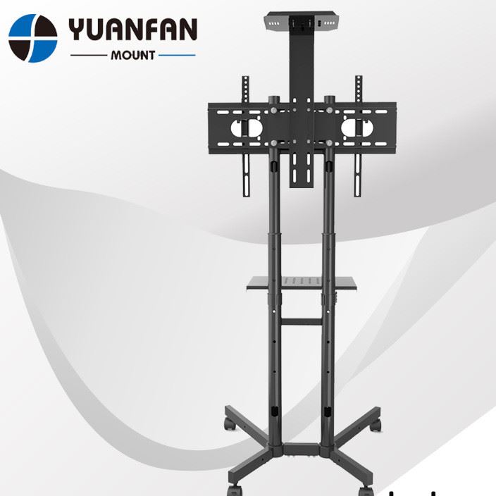 支尔成电视架落地32-70寸通用液晶电视挂架会议推车移动支架伸缩