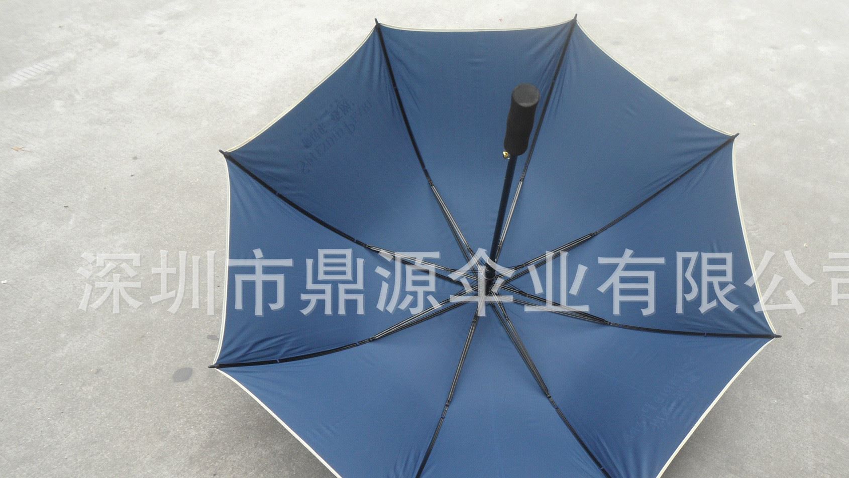 訂做超大高爾夫雨傘 烤漆雙骨高爾夫傘 碰起布包邊廣告高爾夫球傘