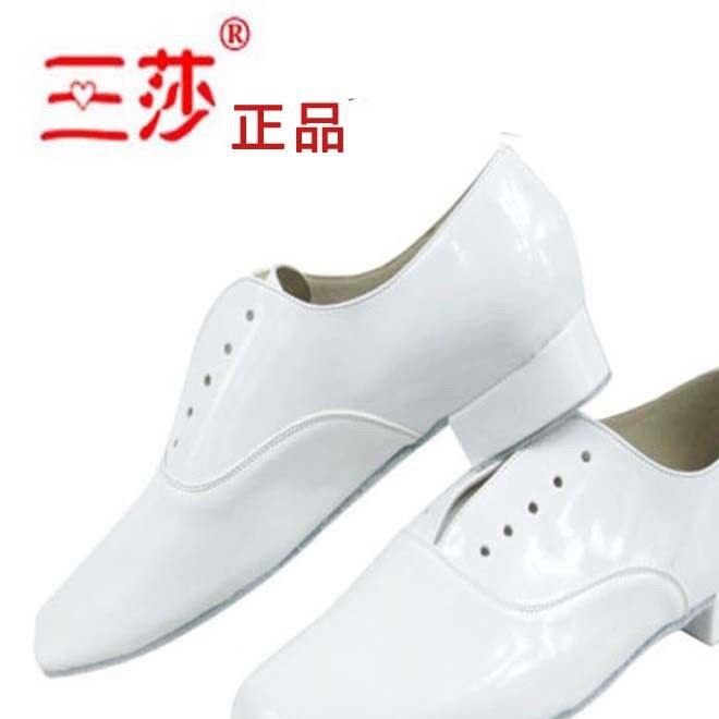2015年新款 男士英倫潮流休閑男摩登鞋 軟底亮革仿皮摩登舞蹈鞋